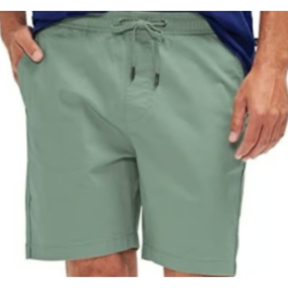 GAP Men's Green Pull On Twill Shorts